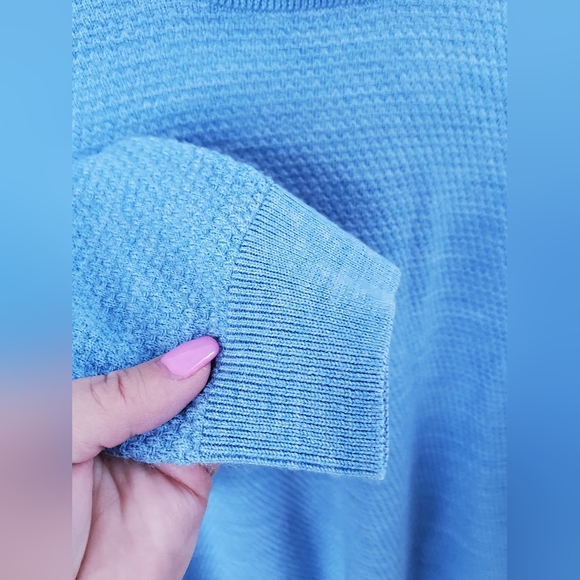 ART OF RHETORIC M- Mens Sweater, Very soft Knit, Gorgeous Shade of BLUE - Picture 6 of 7